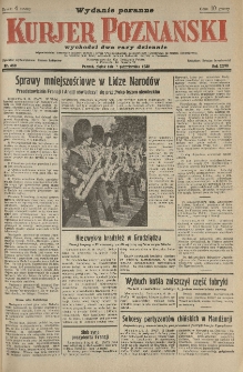 Kurier Poznański 1932.10.07 R.27 nr459