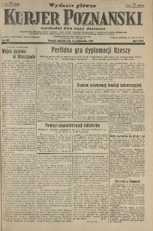 Kurier Poznański 1932.10.09 R.27 nr462