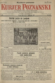 Kurier Poznański 1932.10.11 R.27 nr465