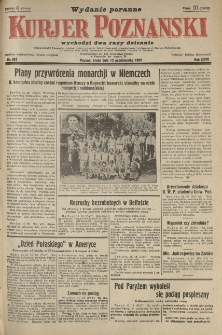 Kurier Poznański 1932.10.12 R.27 nr467