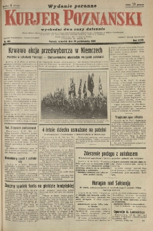 Kurier Poznański 1932.10.20 R.27 nr481
