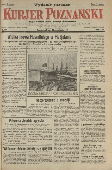 Kurier Poznański 1932.10.26 R.27 nr491