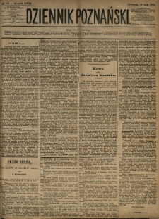 Dziennik Poznański 1876.05.18 R.18 nr113