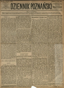 Dziennik Poznański 1876.07.06 R.18 nr151
