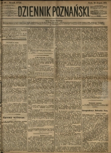 Dziennik Poznański 1876.08.30 R.18 nr197