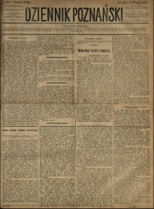 Dziennik Poznański 1876.11.16 R.18 nr262