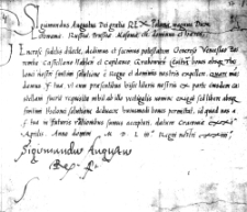 Dokumenty z lat 1452-1794