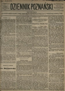 Dziennik Poznański 1875.01.22 R.17 nr17