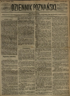 Dziennik Poznański 1875.08.08 R.17 nr179
