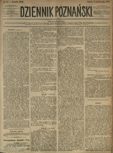 Dziennik Poznański 1875.10.09 R.17 nr231
