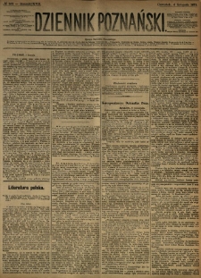 Dziennik Poznański 1875.11.04 R.17 nr252
