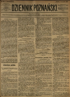 Dziennik Poznański 1875.11.06 R.17 nr254