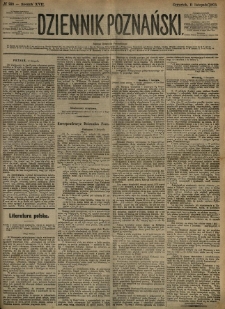 Dziennik Poznański 1875.11.11 R.17 nr258