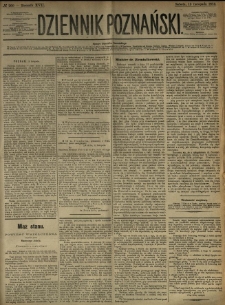 Dziennik Poznański 1875.11.13 R.17 nr260