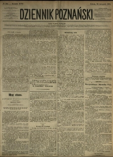 Dziennik Poznański 1875.11.20 R.17 nr266
