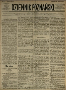 Dziennik Poznański 1875.11.21 R.17 nr267