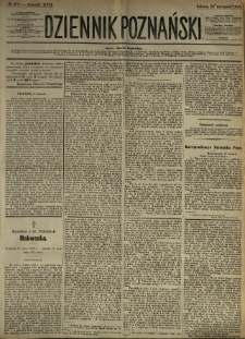 Dziennik Poznański 1875.11.27 R.17 nr272