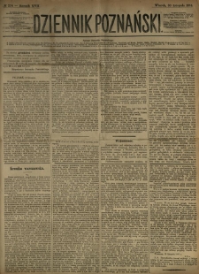 Dziennik Poznański 1875.11.30 R.17 nr274