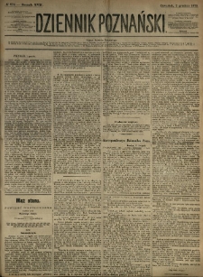 Dziennik Poznański 1875.12.02 R.17 nr276