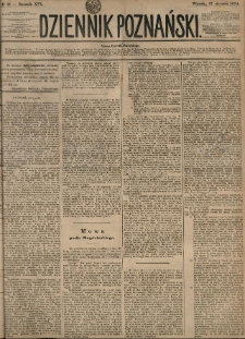 Dziennik Poznański 1874.01.27 R.16 nr21