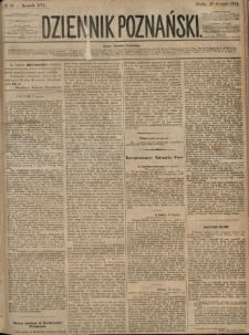 Dziennik Poznański 1874.01.28 R.16 nr22