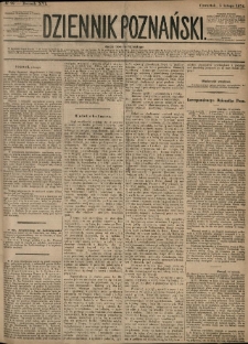 Dziennik Poznański 1874.02.05 R.16 nr28
