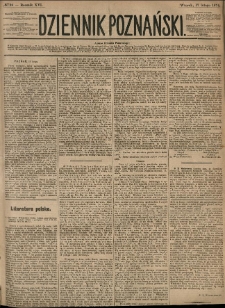 Dziennik Poznański 1874.02.17 R.16 nr38