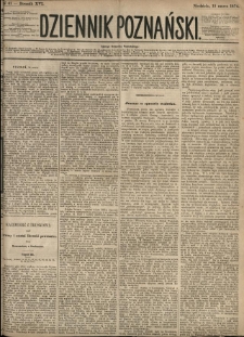 Dziennik Poznański 1874.03.15 R.16 nr61