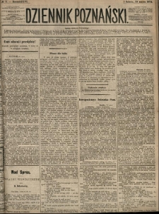 Dziennik Poznański 1874.03.28 R.16 nr71