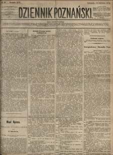 Dziennik Poznański 1874.04.16 R.16 nr86
