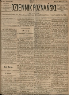 Dziennik Poznański 1874.04.28 R.16 nr96
