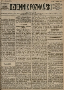Dziennik Poznański 1874.08.05 R.16 nr176