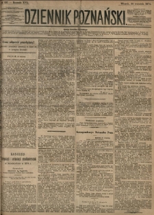 Dziennik Poznański 1874.09.29 R.16 nr221