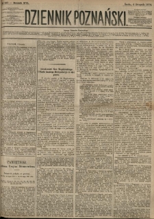 Dziennik Poznański 1874.11.04 R.16 nr252