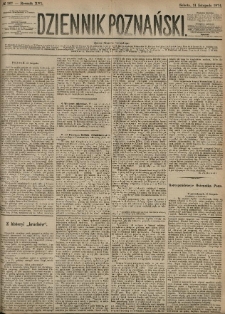 Dziennik Poznański 1874.11.21 R.16 nr267