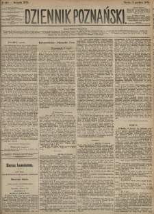 Dziennik Poznański 1874.12.02 R.16 nr276