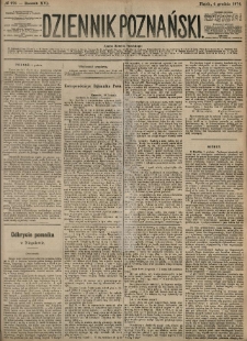 Dziennik Poznański 1874.12.04 R.16 nr278
