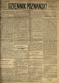 Dziennik Poznański 1878.04.13 R.20 nr86