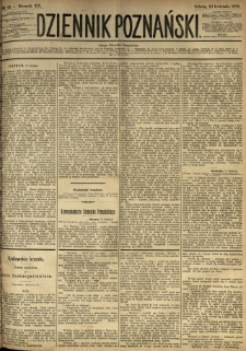 Dziennik Poznański 1878.04.20 R.20 nr92