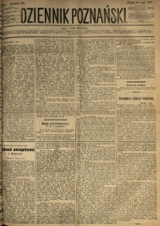 Dziennik Poznański 1878.05.10 R.20 nr107