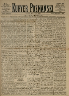 Kurier Poznański 1886.01.09 R.15 nr6