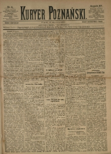 Kurier Poznański 1886.01.15 R.15 nr11