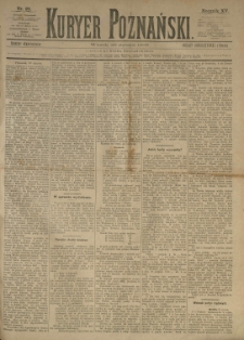 Kurier Poznański 1886.01.26 R.15 nr20