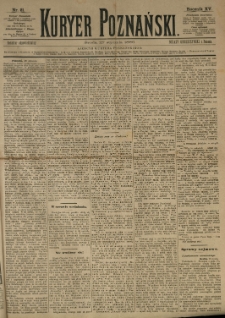 Kurier Poznański 1886.01.27 R.15 nr21