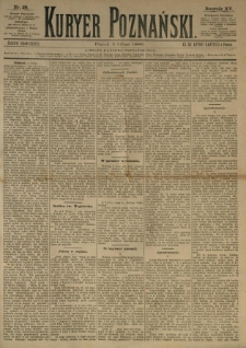 Kurier Poznański 1886.02.05 R.15 nr28