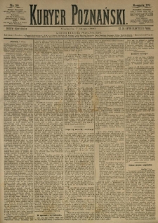 Kurier Poznański 1886.02.07 R.15 nr30