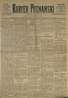 Kurier Poznański 1886.02.18 R.15 nr39