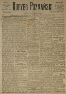 Kurier Poznański 1886.03.11 R.15 nr57