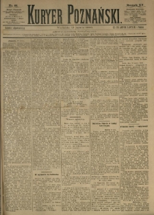 Kurier Poznański 1886.03.21 R.15 nr66