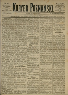 Kurier Poznański 1886.03.24 R.15 nr68